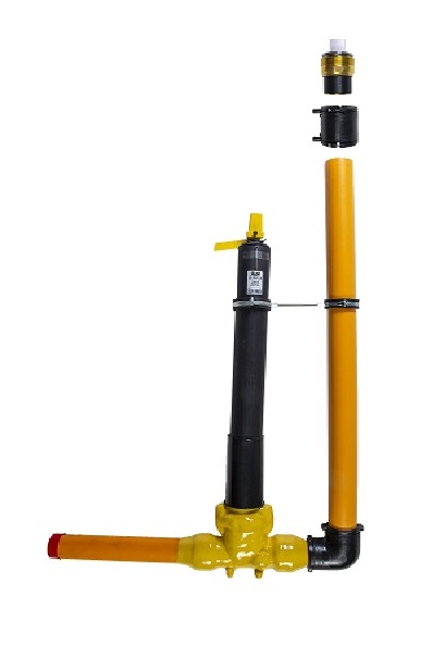 AVK gasafblaasunit 971/46 t.b.v. PE leindingen GAS