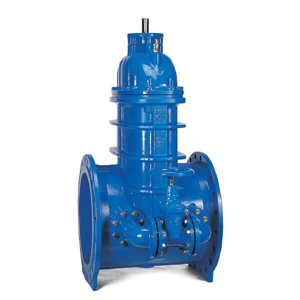 AVK flensafsluiter 55/30 lange bouwlengte PN10/16 water