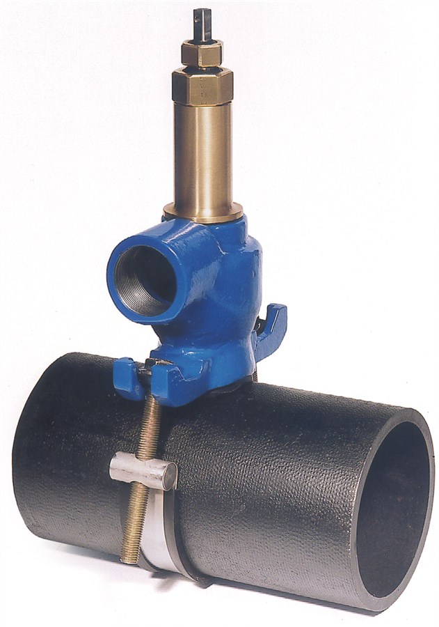 AVK aanboorzadel 727/08 type SWIC ST met frees PN16 water