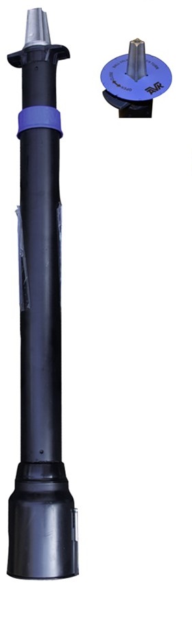 AVK inbouwgarnituur 04/F t.b.v. kunststof kogelkraan 85/30