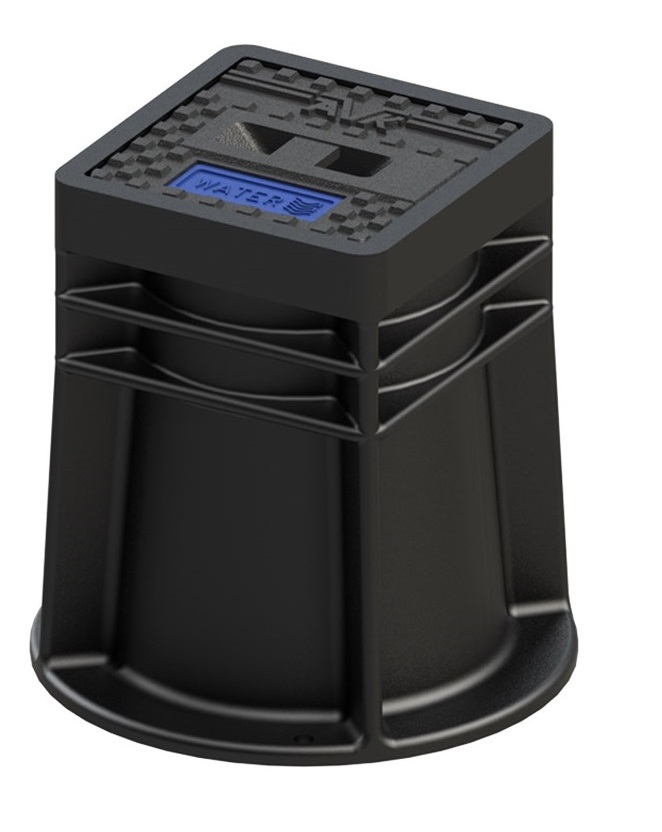 AVK straatpot 80/40 t.b.v. afsluiter type Pera met vast opschrift