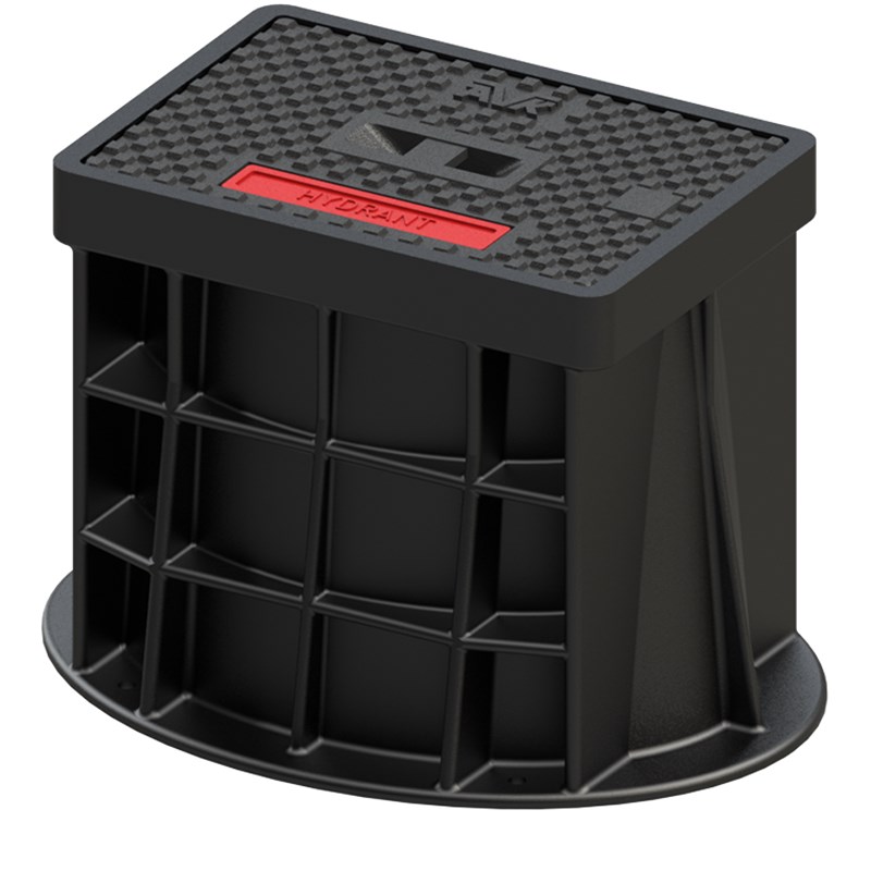 AVK straatpot 80/41 t.b.v. brandkraan type Purbra met vast opschrift