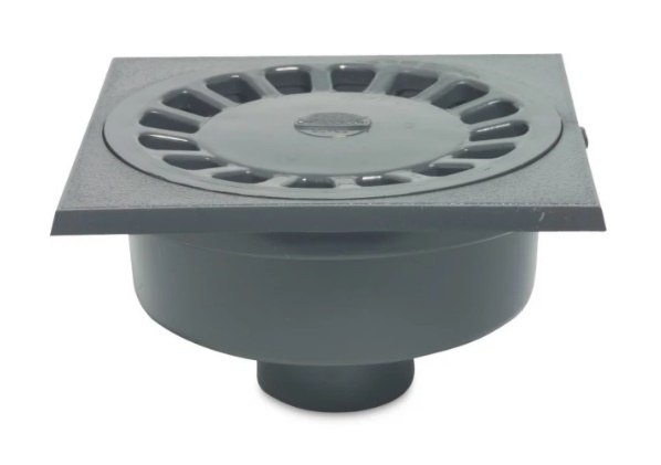 Nicoll PVC vloerput met rond deksel