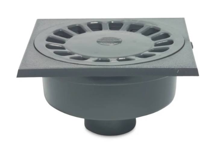 Nicoll PVC vloerput met rond deksel