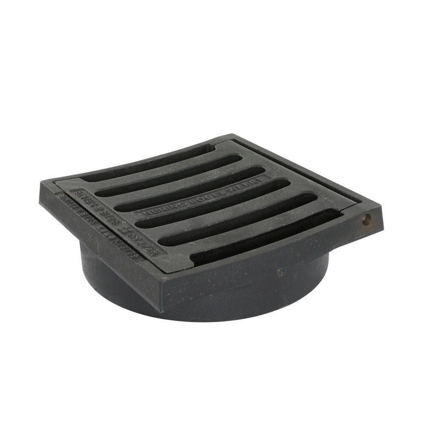 Gietijzeren straatkolkkop