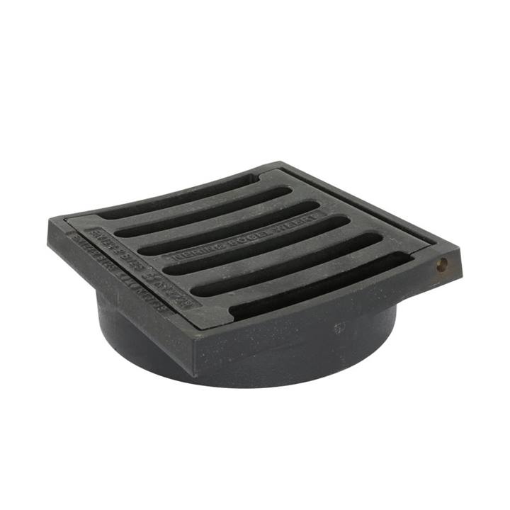 Gietijzeren straatkolkkop