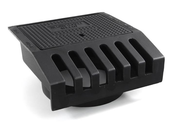 Gietijzeren trottoirkolk 450x450