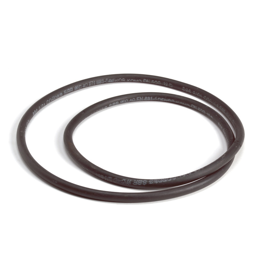 Rubberring t.b.v. betonnen schacht