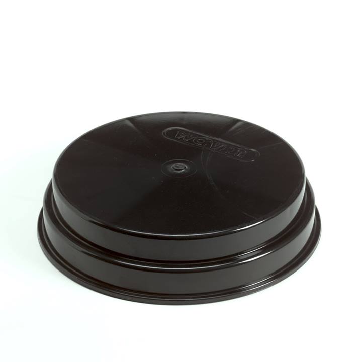 PVC deksel zwart t.b.v. controle- / erfscheidingsput