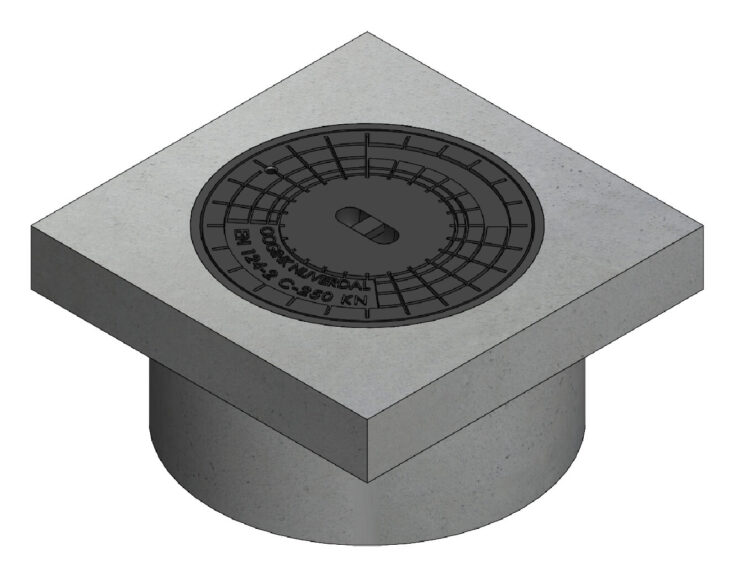 Beton Putrand met deksel