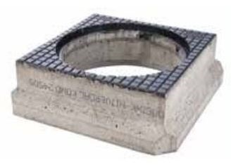 Beton omranding N352 KOMO 740x740, exclusief deksel