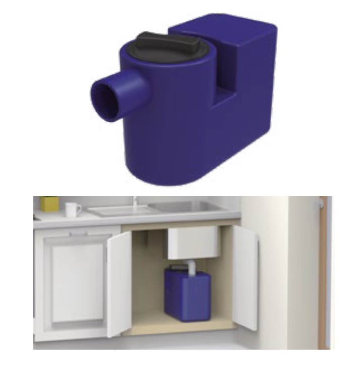 Vetafscheider type NDD25SL 0.1L/sec. EN