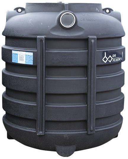Septic/regenwater tank PE 1000 liter, ondergronds model