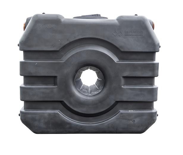 Septic/regenwater tank PE 1500 liter, ondergronds