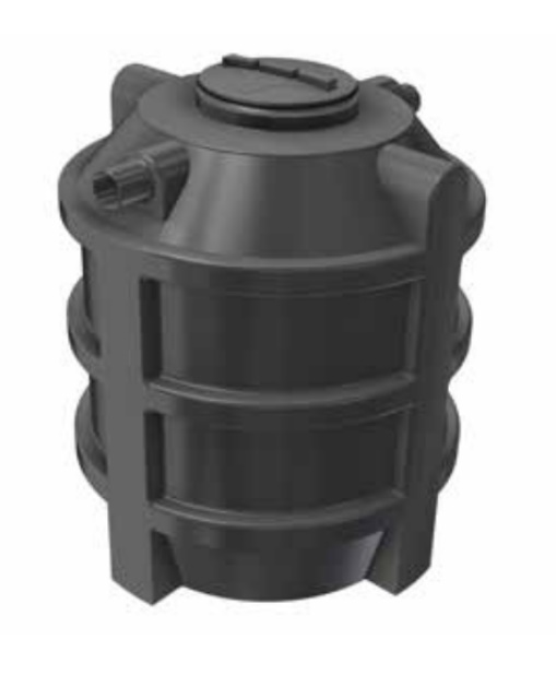 PE sceptic tank vertikaal