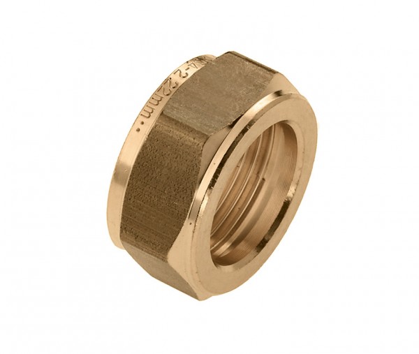 Bonfix messing knel losse knelmoer