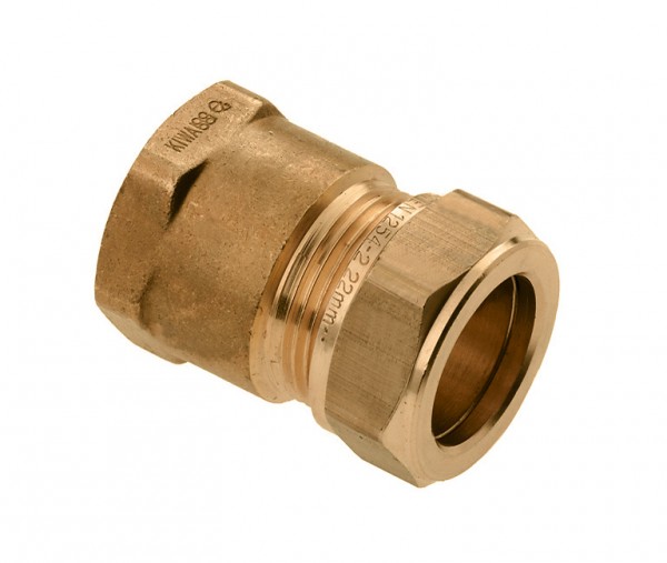 Bonfix messing knel schroefbus recht bi.dr.