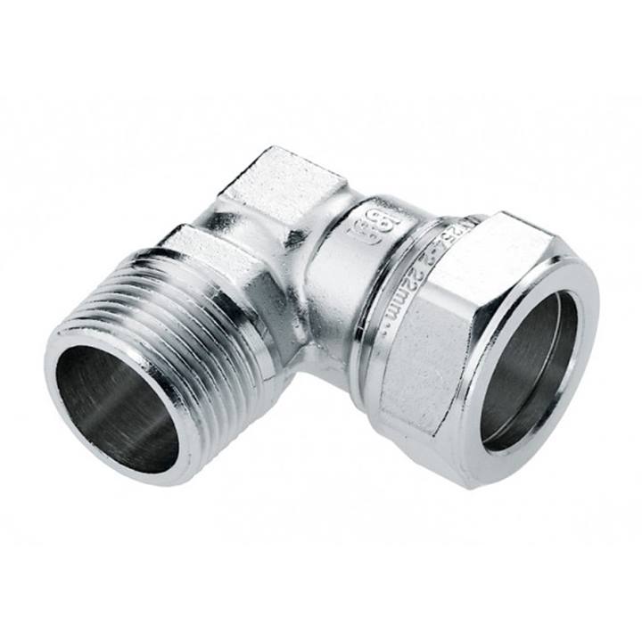 Bonfix nikkel knel puntknie 90° bu.dr.