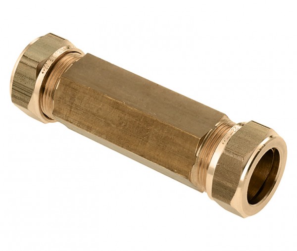 Bonfix messing knel reparatiekoppeling recht