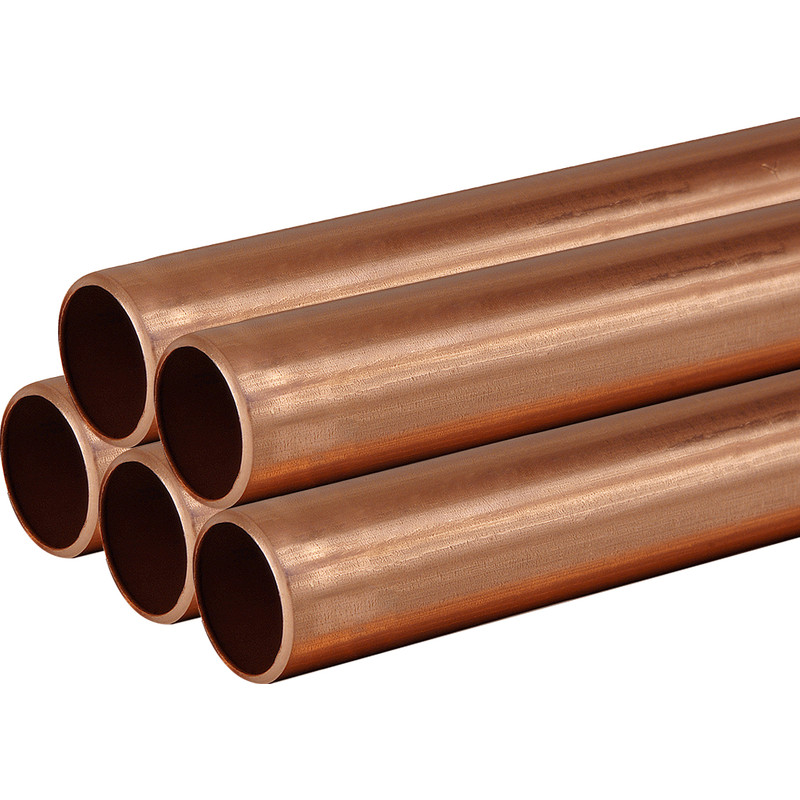Koperen buis op lengte van 5 meter