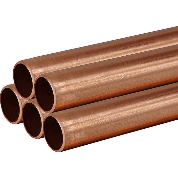 Koperen buis op lengte van 5 meter