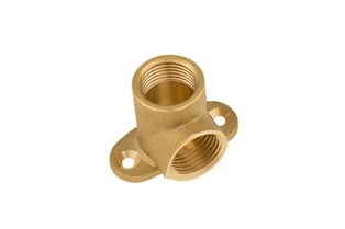 Muurplaat messing 1/2" nr.471