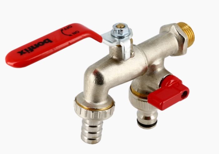 Bonfix dubbele aftapkraan