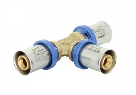 Bonfix Alupex T-stuk 90° 3x pers