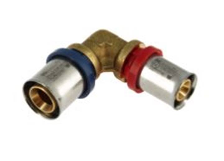 Bonfix alupex verloopknie 90° 2x pers