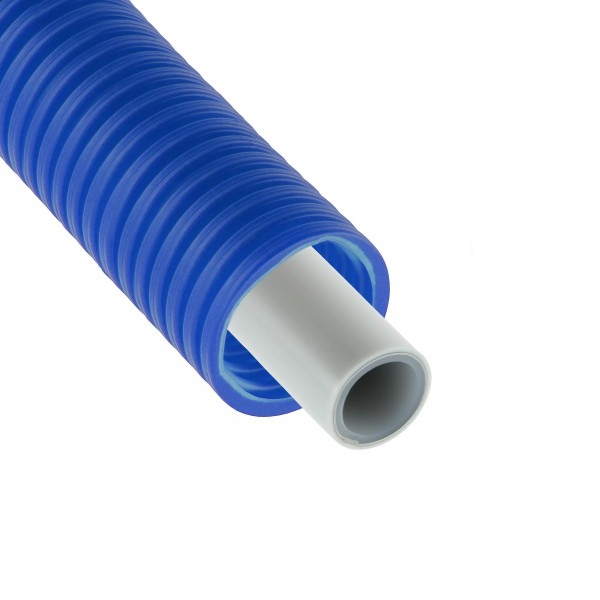 Bonfix Alupex buis met mantel blauw