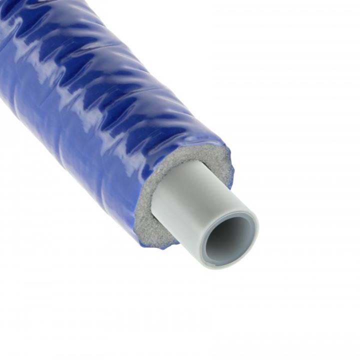 Bonfix Alupex buis met isolatie blauw