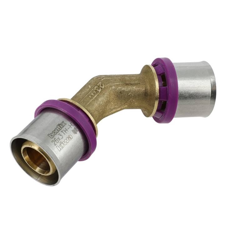 Bonfix alupex knie 45° 2x pers