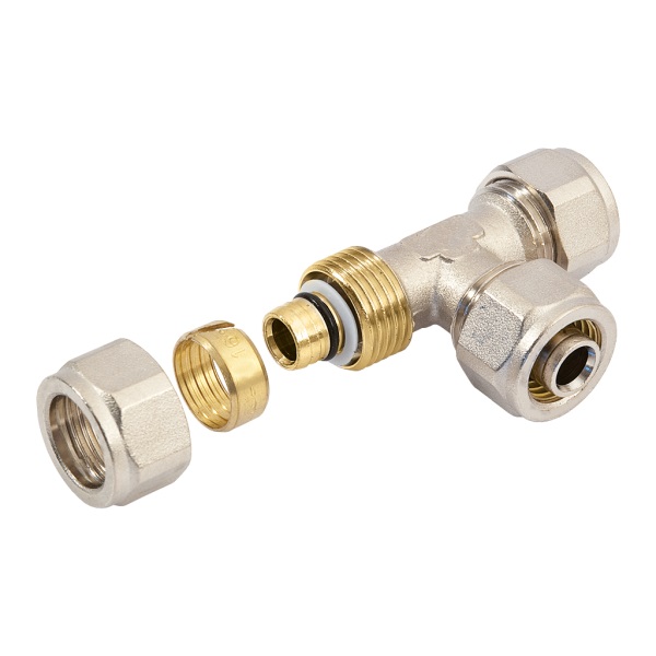 Bonfix Alu-knel T-stuk 3x knel