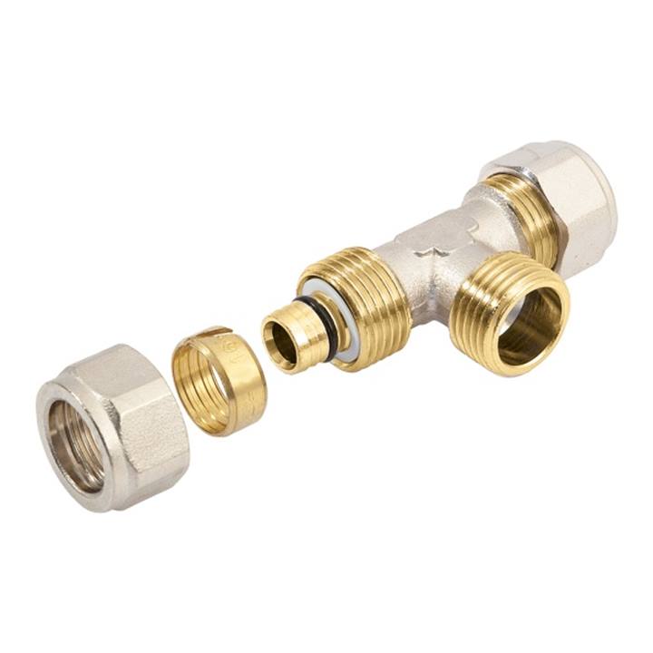 Bonfix Alu-knel T-stuk knel x bu.dr. x knel