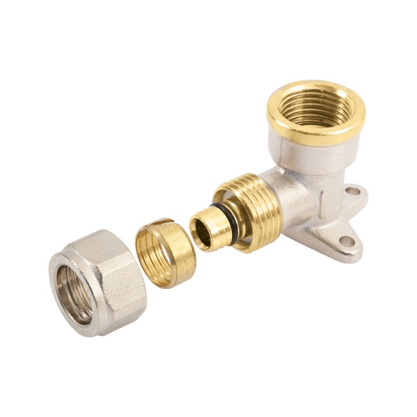 Bonfix Alu-knel muurplaat knel x bi.dr.