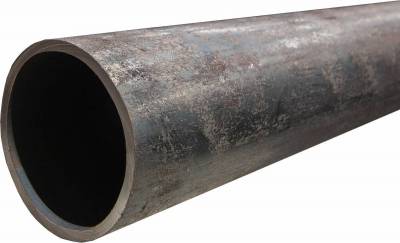 Gasbuis zwart glad op lengte