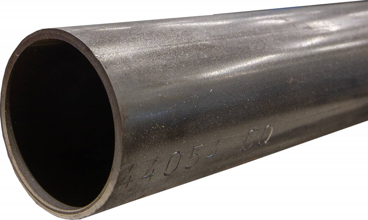 Vlambuis zwart glad op lengte