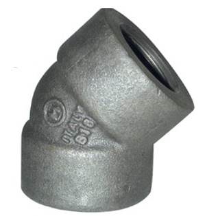 Verzinkt 3000 lbs knie 45° 2x bi.dr. BSP