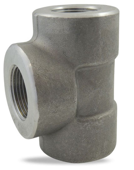 Verzinkt 3000 lbs T-stuk 90° 3x bi.dr. BSP