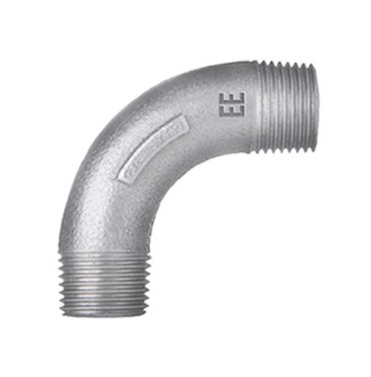 Verzinkt lange bocht 90° 2x bu.dr. nr.3