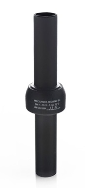 Staal gecoat isolatiekoppeling 2x las gas/water PN10