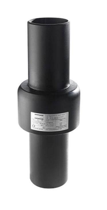 Staal gecoat isolatiekoppeling 2x las gas/water PN64/100-ANSI 600