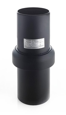 Staal gecoat isolatiekoppeling 2x las gas/water PN16/25-ANSI 150