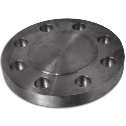 Zwart blindflens DIN