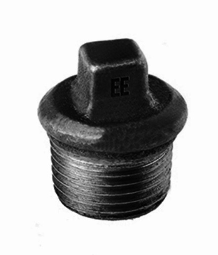 Zwart eindplug bu.dr. nr.290