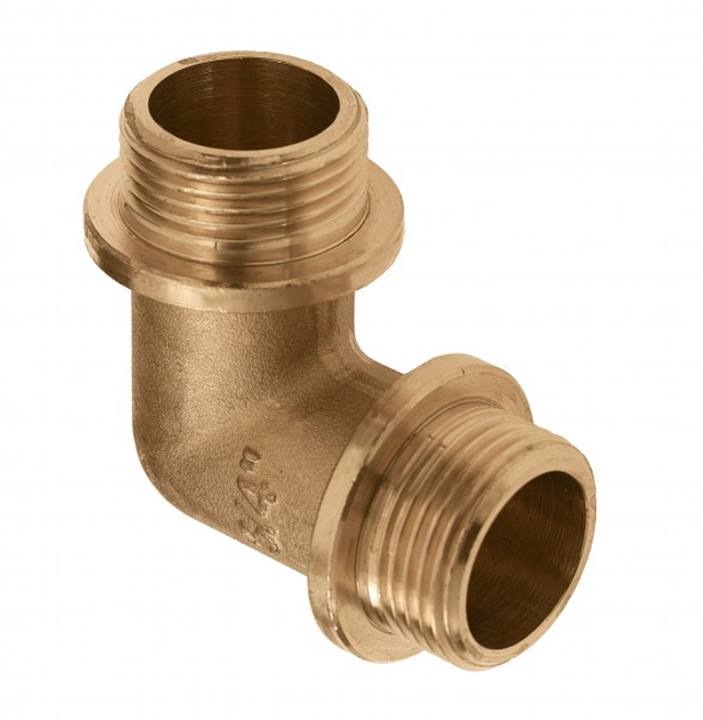 Messing knie 90° 2x bu.dr. nr.94