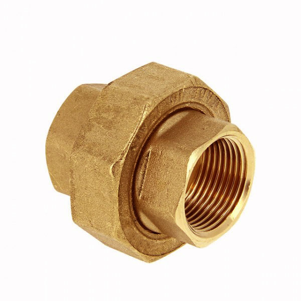 Messing 3/3 koppeling 2x bi.dr. nr.340