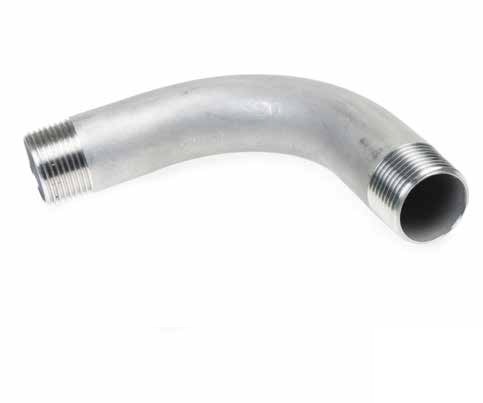 RVS 316 lange bocht 2x bu.dr. nr.3