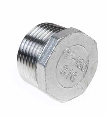 RVS 316 plug bu.dr. nr.290