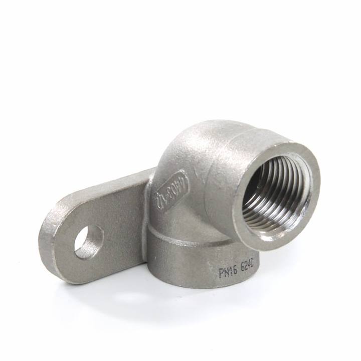 RVS 316 muurplaat 90° 2x bi.dr. nr.471